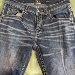 Black Brand Relaxed Fit Men's Denim Jeans